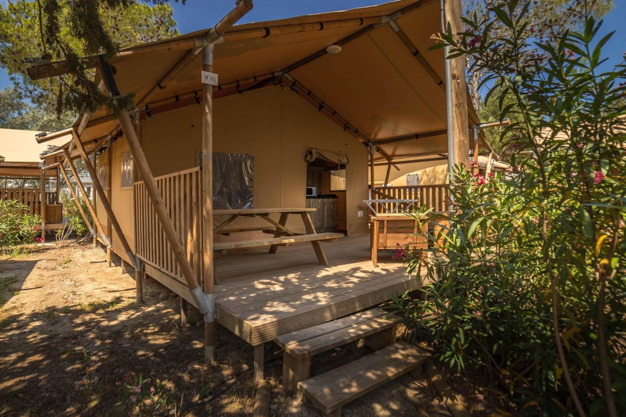 מלון לה ברקרה Camping L'Oasis Et California מראה חיצוני תמונה